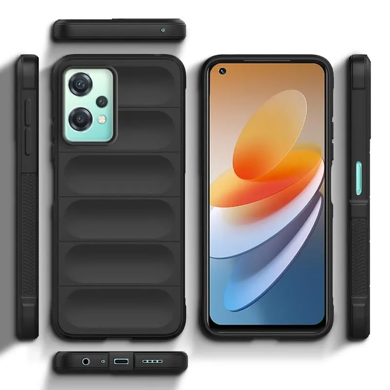 Liquid Silicone Case for OnePlus Nord CE 2 Lite 5G | Comfort Grip Soft Touch Matte TPU | - Black