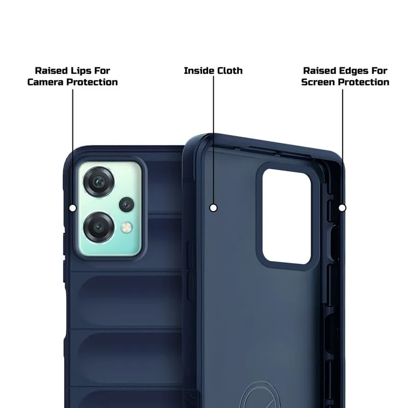 Liquid Silicone Case for OnePlus Nord CE 2 Lite 5G | Comfort Grip Soft Touch Matte TPU | - Black