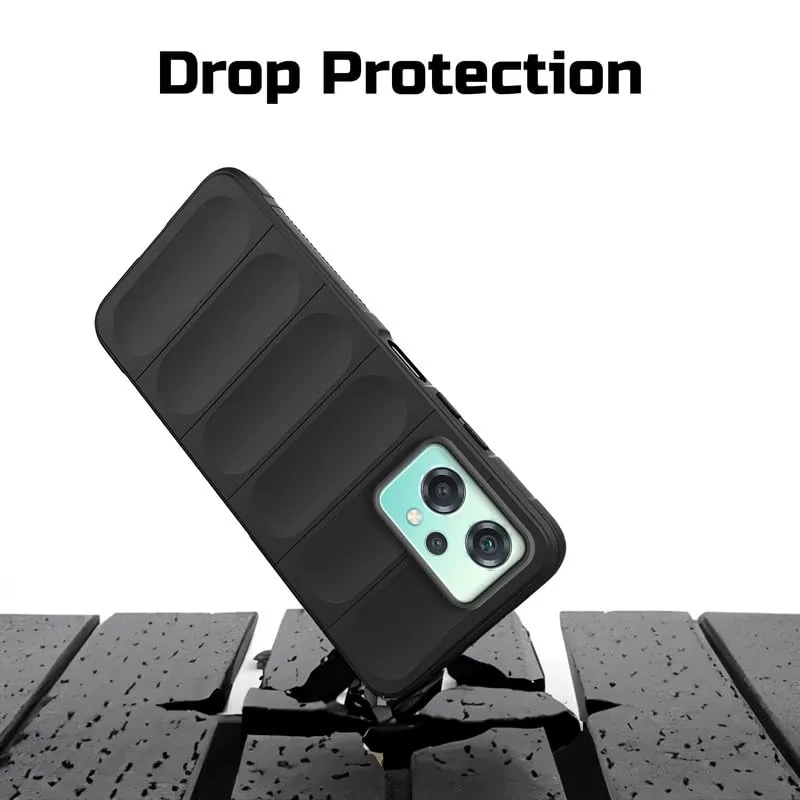 Liquid Silicone Case for OnePlus Nord CE 2 Lite 5G | Comfort Grip Soft Touch Matte TPU | - Black