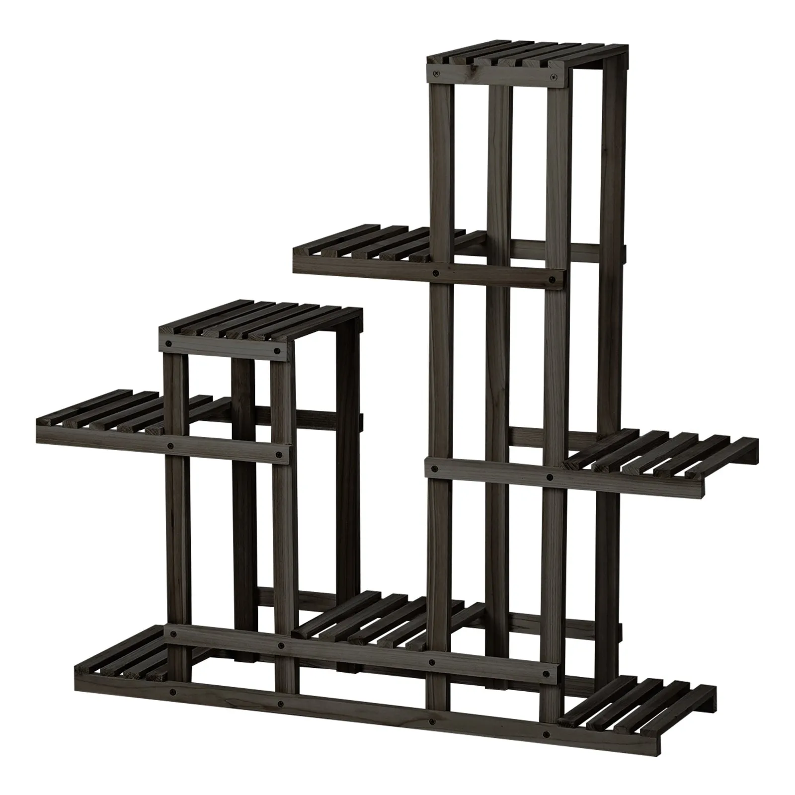 Livsip Plant Stand Garden Planter Wooden Flower Pot Rack Shelving Indoor Outdoor