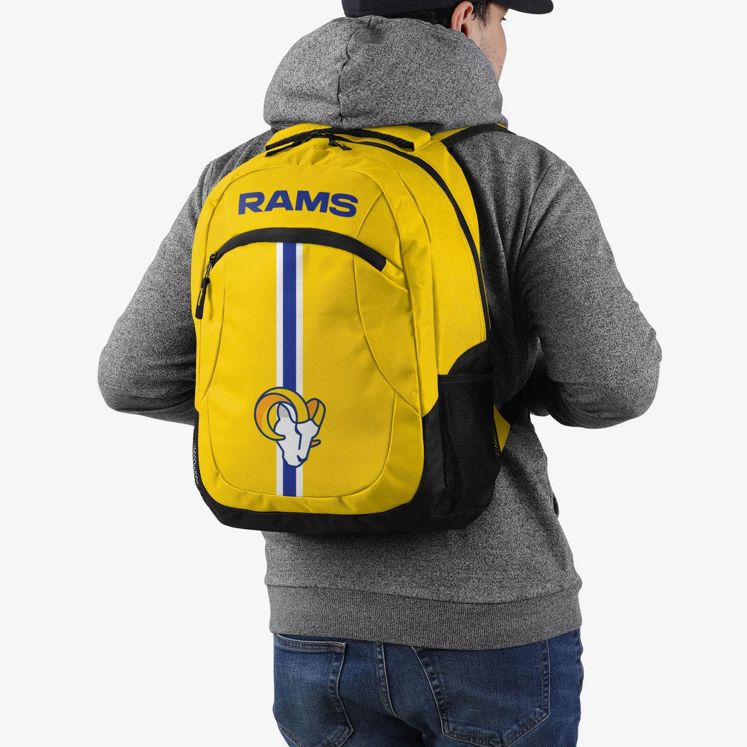 Los Angeles Rams Yellow Alternate Color Action Backpack