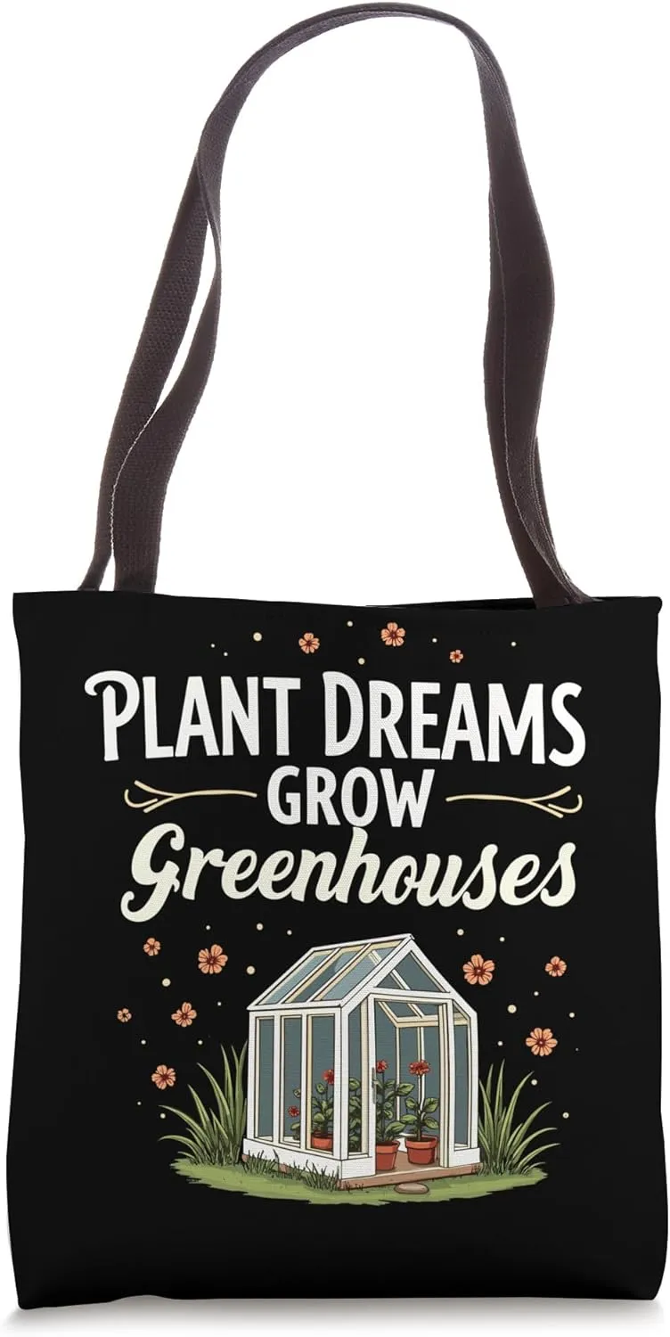 Love of Greenhouses Greenhouse Gardening Indoor Plant Tote Bag