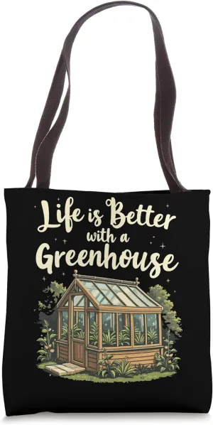 Love of Greenhouses Greenhouse Gardening Indoor Plant Tote Bag
