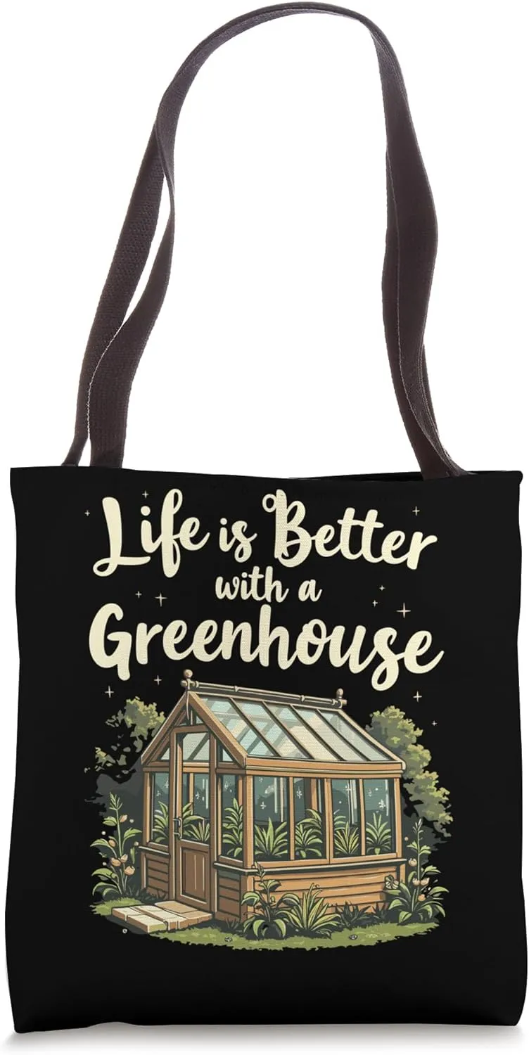 Love of Greenhouses Greenhouse Gardening Indoor Plant Tote Bag