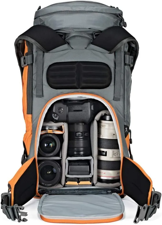 Lowepro Powder Backpack 500 AW – Grey/Orange, Large