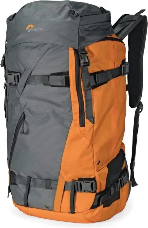 Lowepro Powder Backpack 500 AW – Grey/Orange, Large
