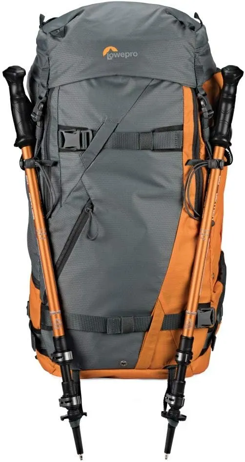 Lowepro Powder Backpack 500 AW – Grey/Orange, Large