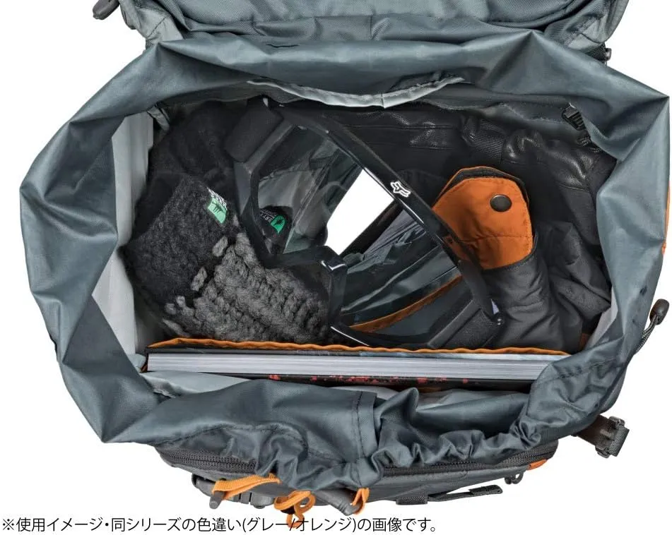 Lowepro Powder Backpack 500 AW – Grey/Orange, Large