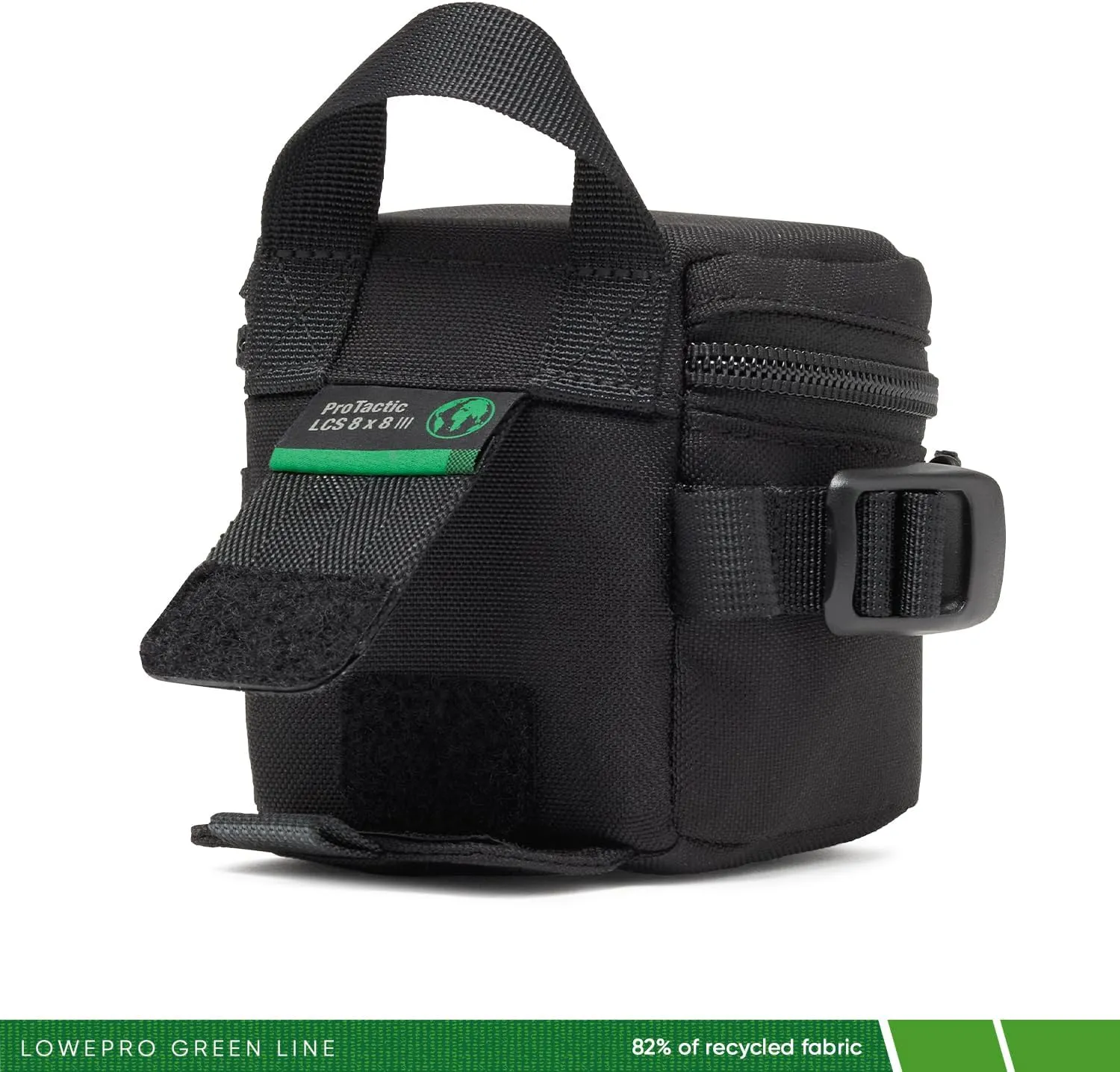 Lowepro ProTactic LCS 8 x 8 III Camera Lens Case, Camera Lens Pouch Bag, fits 50mm F/1.8, for DSLR and Mirrorless Cameras, Vol-0.3L Dim: 3.15x3.15x3.15in, Camera Bag, for Photographer/Videographer