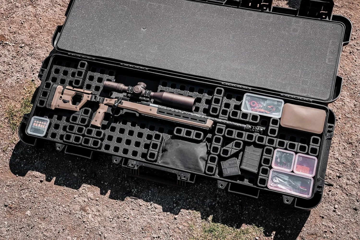 Magpul DAKA Rifle Hard Case with DAKA Grid Organizer System