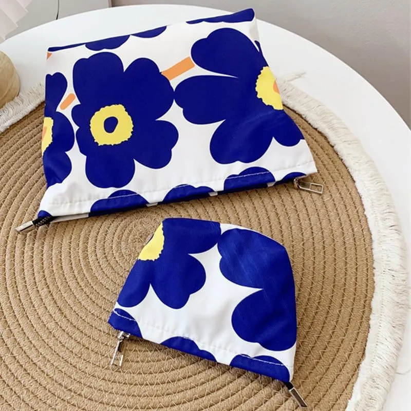 Makeup Bag Travel Toiletry Bag for Women Cosmetic Bag Makeup Case for Girls Toiletry Bags for Traveling Zipper Pouch (3 Pics)