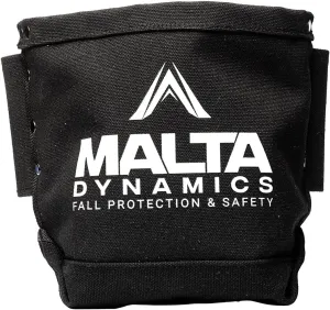Malta Dynamics Tool Bag, Tool Pouch for Bolt Storage with 2 Bull Pin Loops and Tool Belt Connection, 9.75 x 10-Inch | Durable Double Bottom | Lightweight Canvas