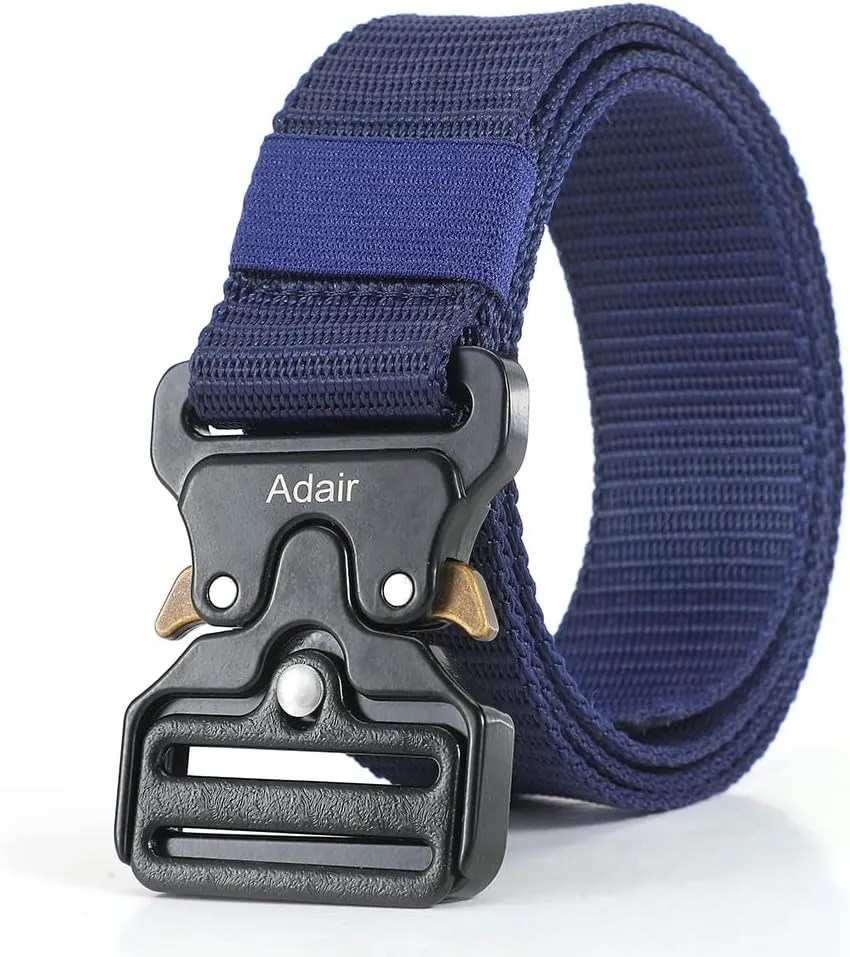 Man Webbing Nylon Belt Army Waist Fabric Tactical Military Casual Canvas Jeans Unisex Belts Fashion Strap