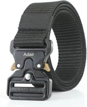 Man Webbing Nylon Belt Army Waist Fabric Tactical Military Casual Canvas Jeans Unisex Belts Fashion Strap