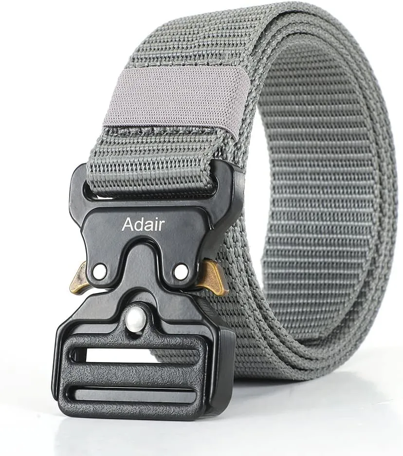 Man Webbing Nylon Belt Army Waist Fabric Tactical Military Casual Canvas Jeans Unisex Belts Fashion Strap