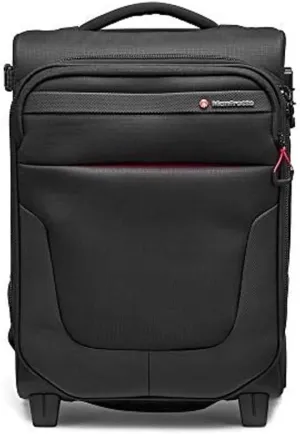 Manfrotto MB PL-RL-A50 Reloader Air 50 Professional Photography Roller Bag for DSLR, Reflex, CSC Premium Cameras, Trolley Holds up to 2 Cameras and Lenses, with a 15" Pocket for PC and Documents