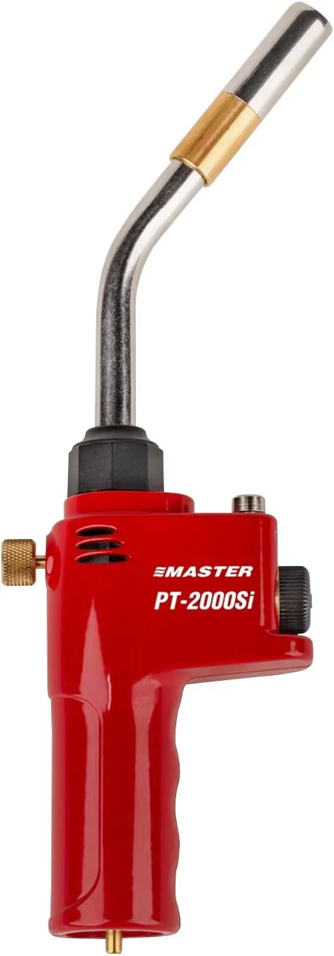 Master Appliance PT-2000Si – Optimized High Intensity Adjustable Flame, Trigger Start, Heavy Duty Blow Torch Head, Compatible with Propane or Mapp Gas