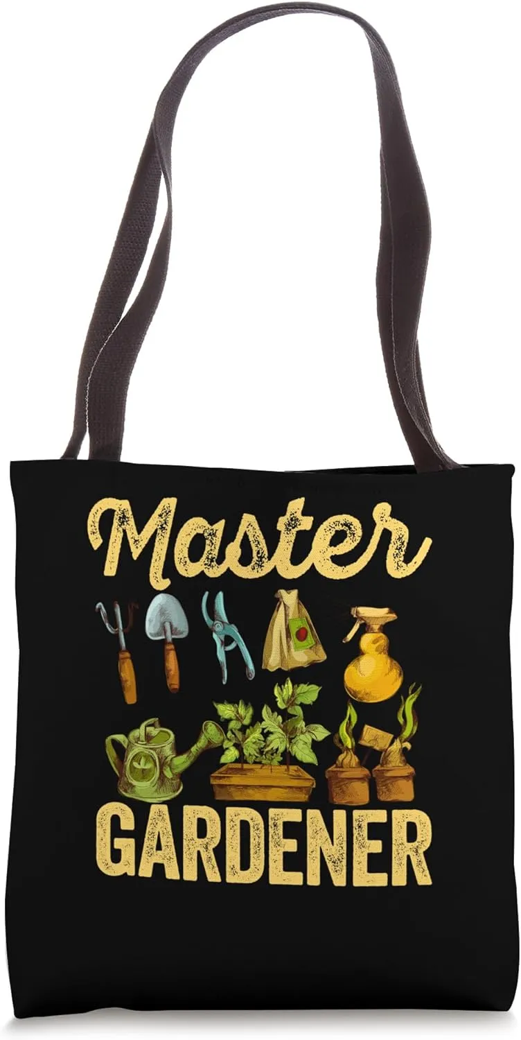 Master Gardener Medicinal Plant Lover Herbs Gardening Funny Tote Bag