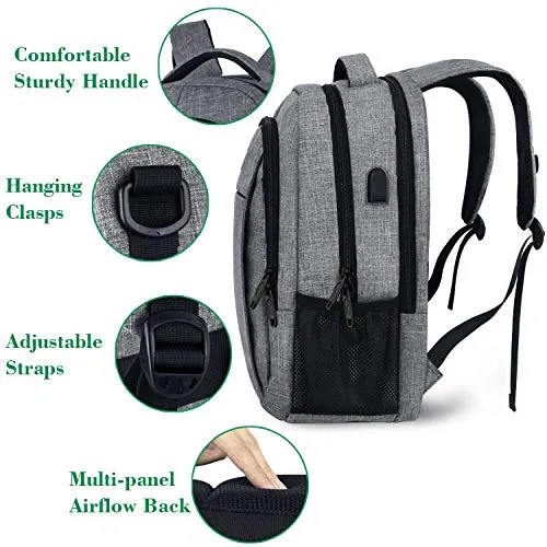 Matein Travel Laptop Backpack, (15.6 in)