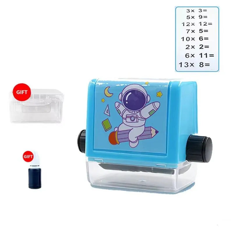 Math Rolling Stamp