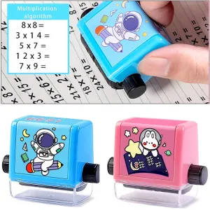 Math Rolling Stamp