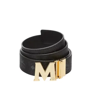MCM Men's Claus M Reversible Belt  in Visetos
