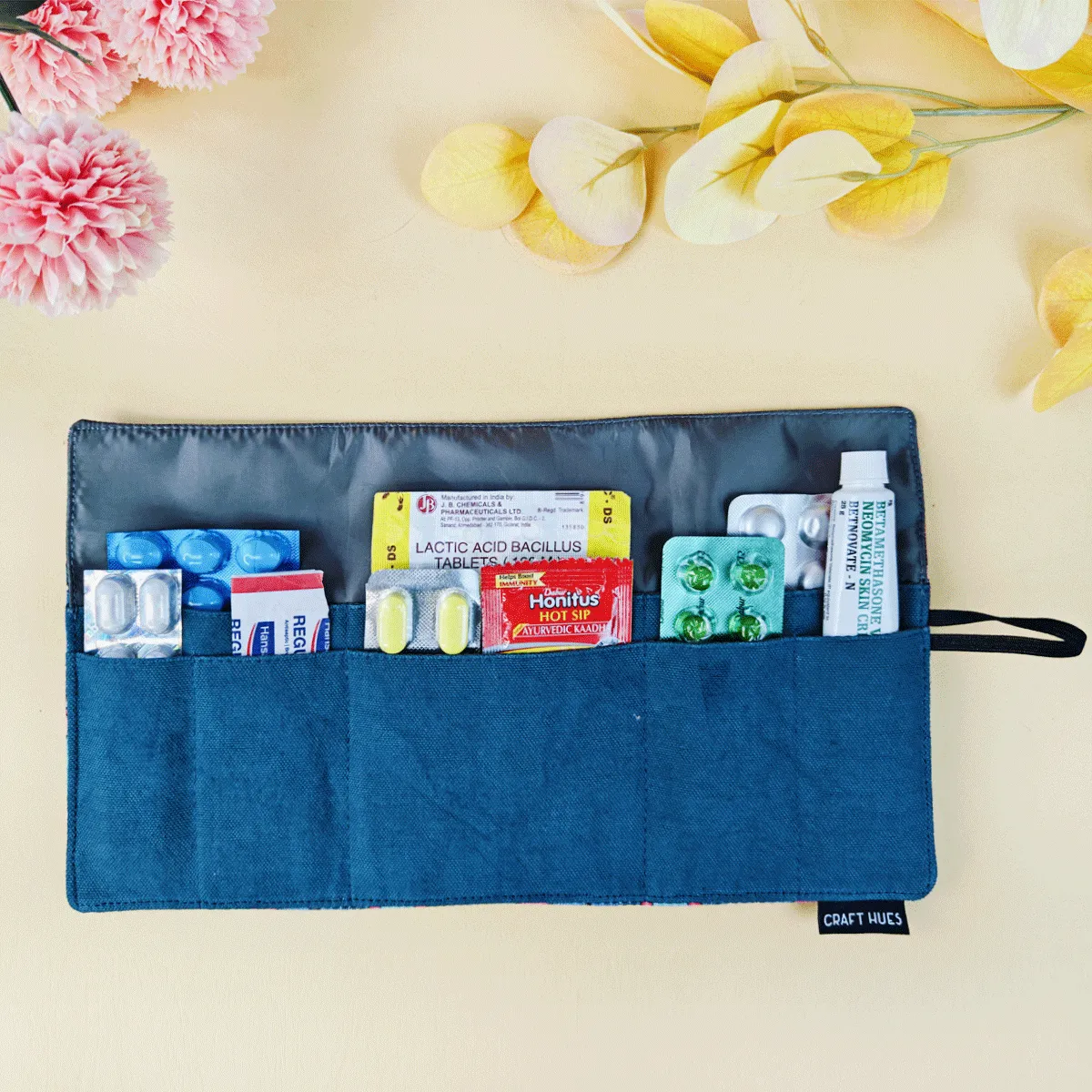 Medicine Organizer - Teal Tile