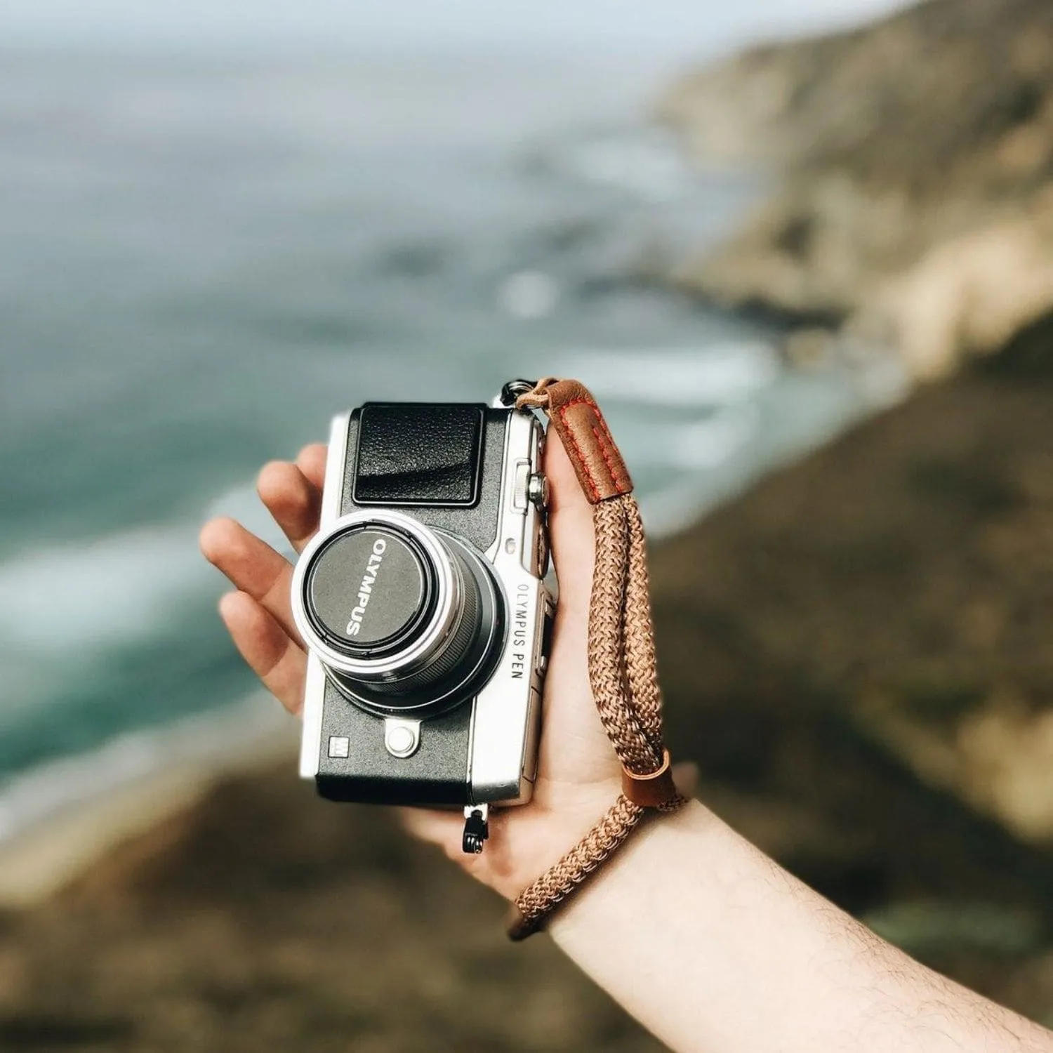 MegaGear Cotton Wrist and Neck Strap for SLR, DSLR Cameras - Security for All Cameras