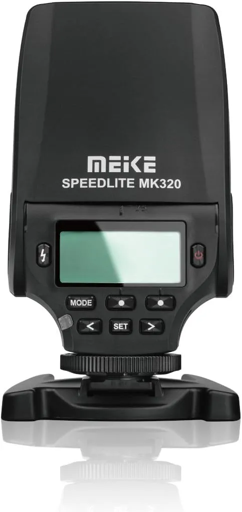 MEIKE MK-320N Mini TTL Speedlite Automatic Flash for Nikon MI Hot Shoe DSLR and Mirrorless Cameras J1 J2 D550 D810 D800 D3300 D7000 etc