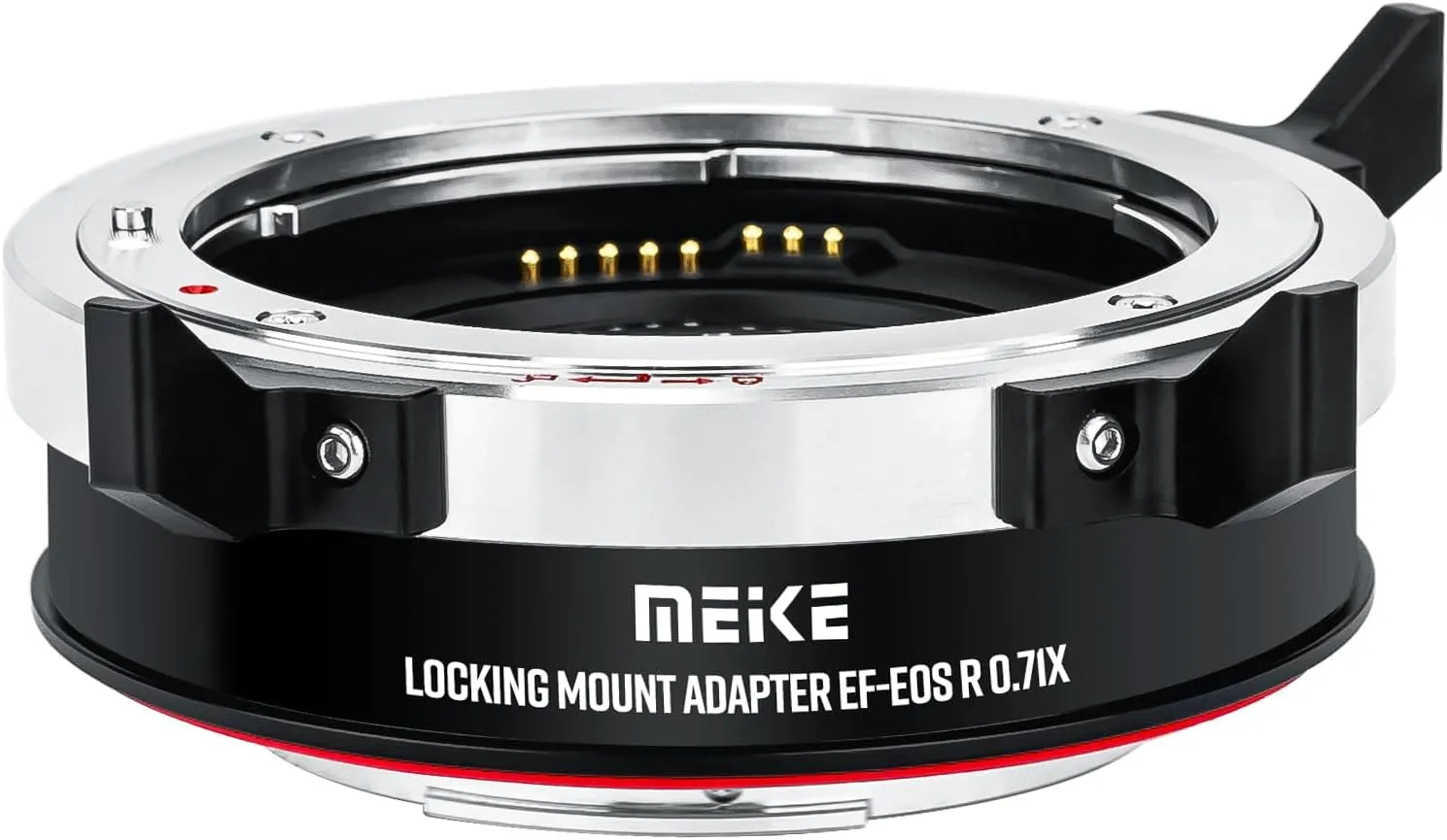 Meike MK-EFTR-071XL Auto Focus 0.71X Speedbooster Locking Mount Adapter for Canon EF Mount Lens to Canon RF S35 Cinema Camera or APS-C Camera C70 R50 R10 R7 Komodo