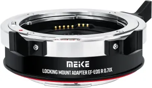 Meike MK-EFTR-071XL Auto Focus 0.71X Speedbooster Locking Mount Adapter for Canon EF Mount Lens to Canon RF S35 Cinema Camera or APS-C Camera C70 R50 R10 R7 Komodo