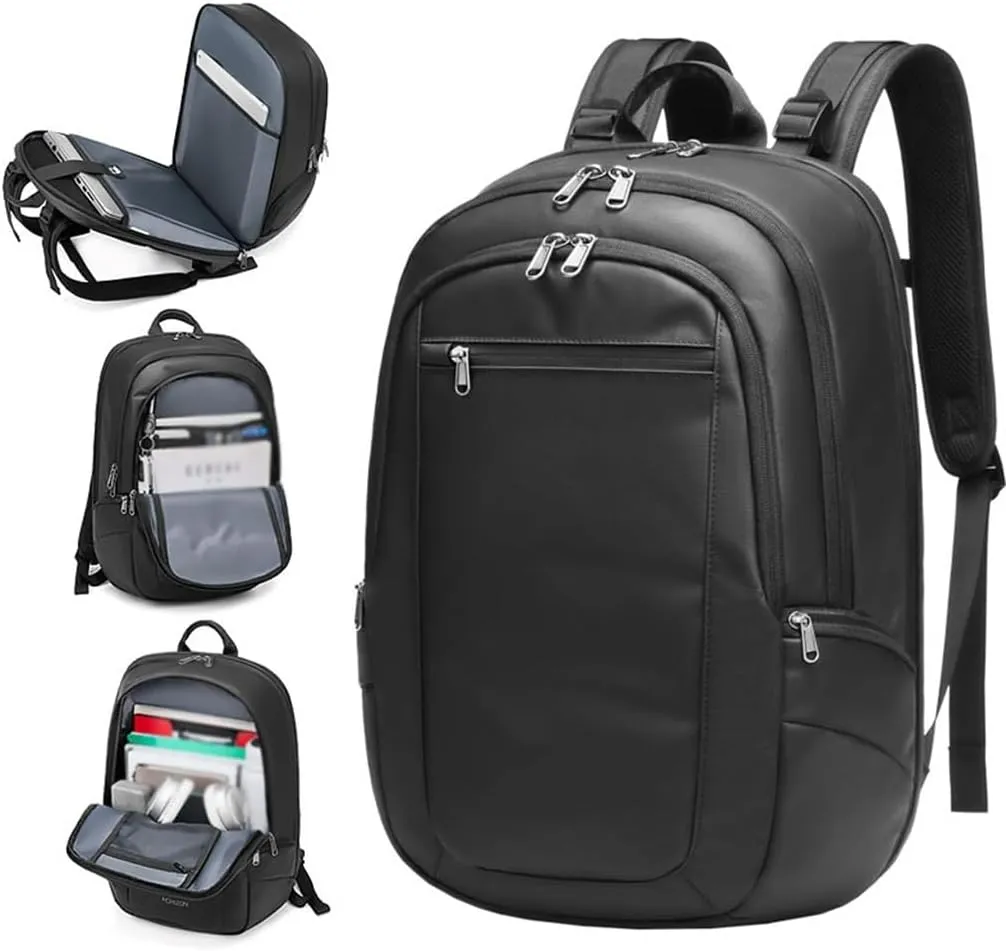 Men's Business Waterproof Backpack Large Capacity Short-distance Business Trip Backpack Leisure