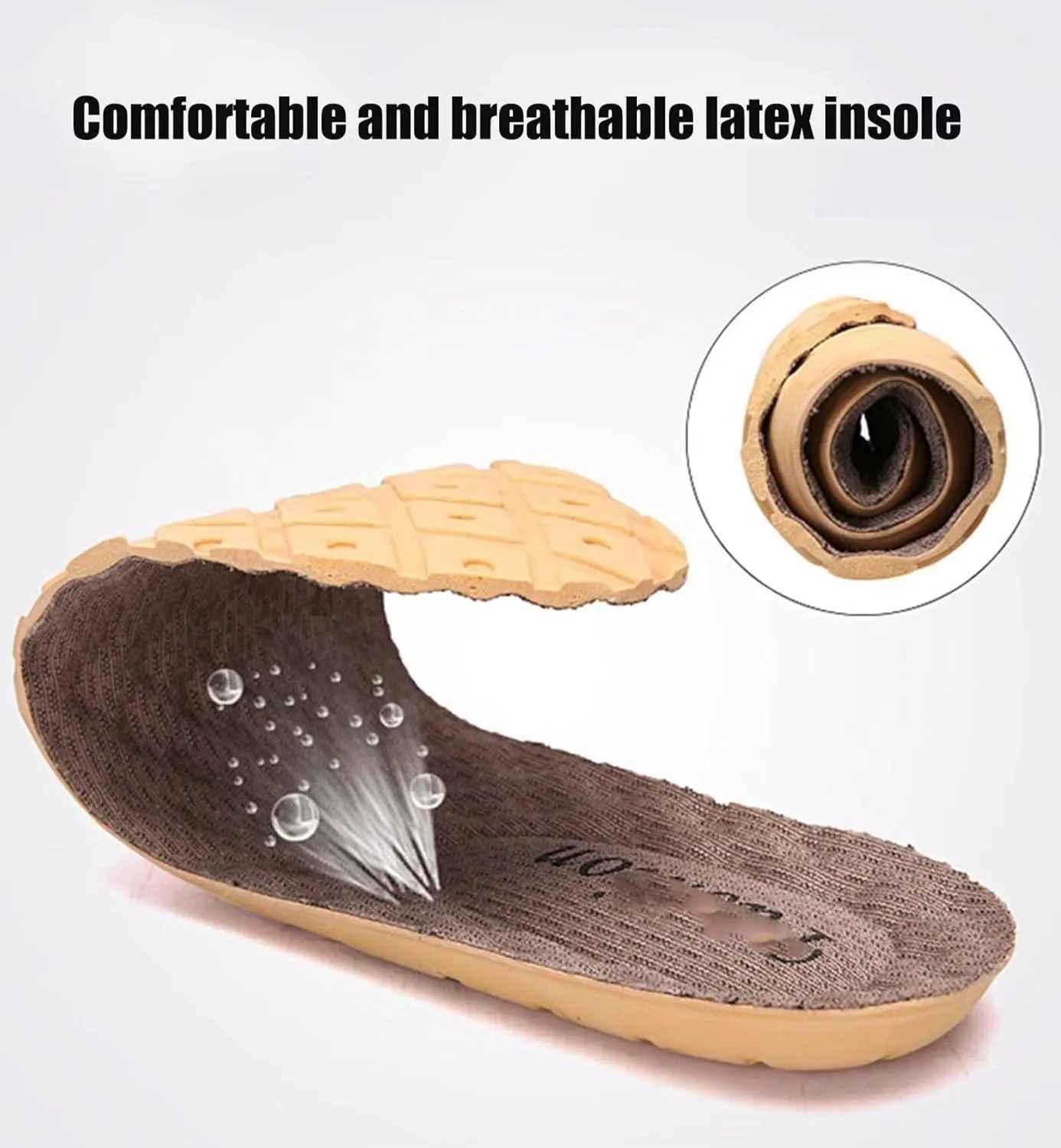 Men's Hiking Shoes Comfortable Leather Work Shoes Anti Slip Outdoor Walking Shoes Spring Autumn