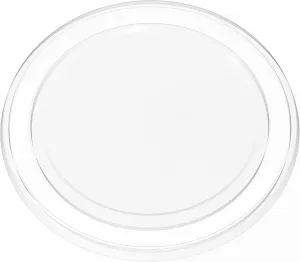 metisinno Magnetic Base Compatible with PopSocket Phone Grips and iPhone MagSafe Cases, Clear & White