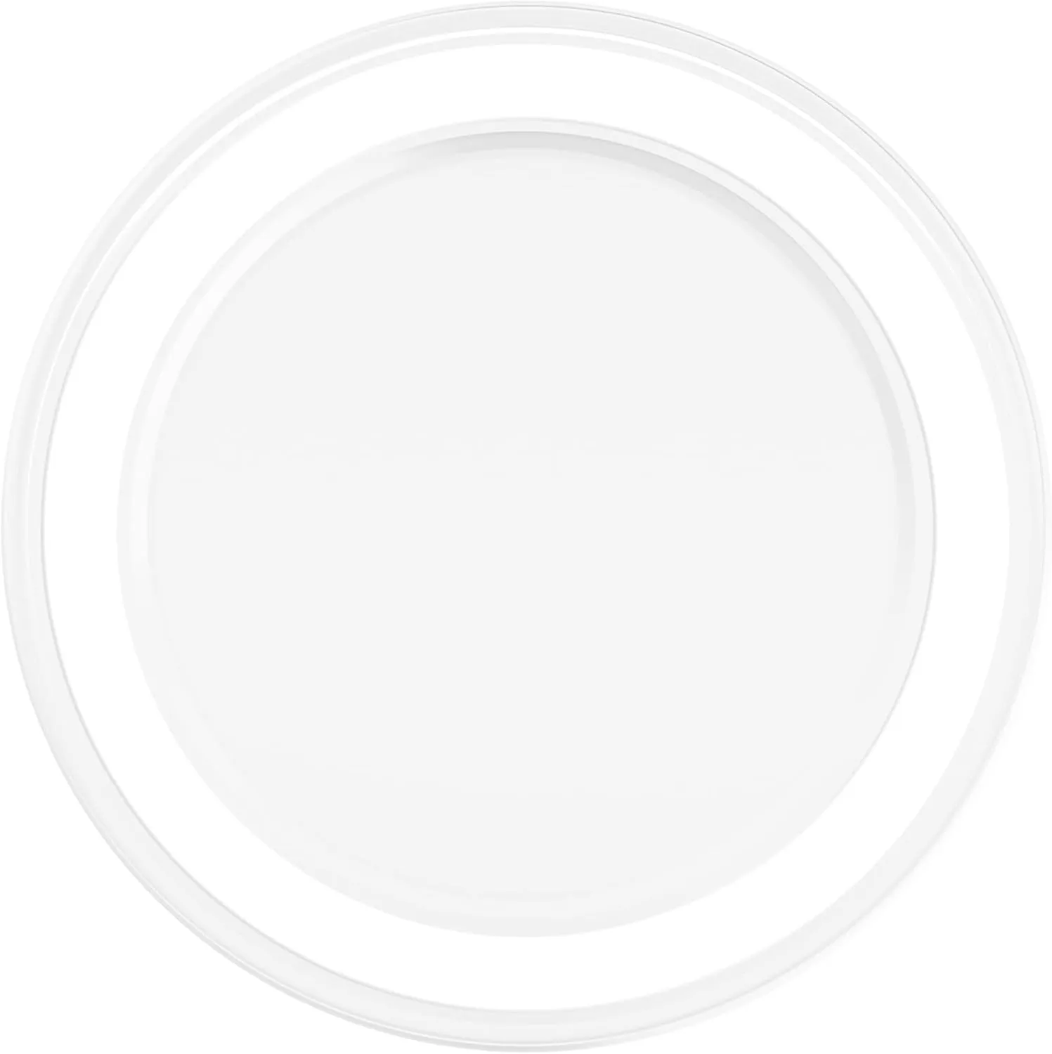 metisinno Magnetic Base Compatible with PopSocket Phone Grips and iPhone MagSafe Cases, Clear & White