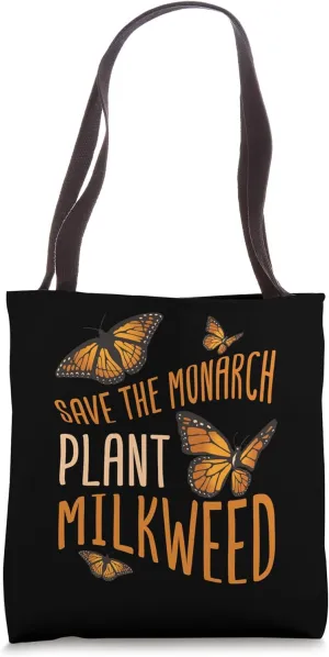 Milkweed Butterfly Insect Monarchy Butterfly Lover Tote Bag