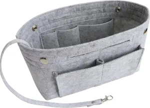 MISIXILE Felt Purse Organizer Insert Handbag Organizer,Tote Bag in Bag Organizer Fits Speedy Neverfull with Handles Keychain