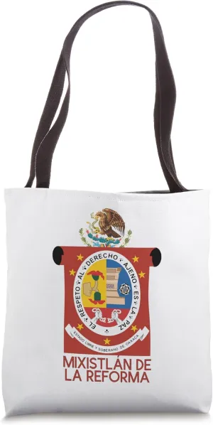 Mixistlán de la Reforma Oaxaca Estado Mexico Escudo Eagle Tote Bag
