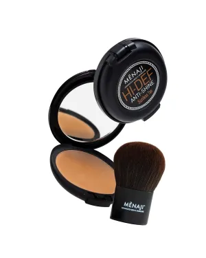 Mënaji HDPV Anti-Shine Sunless Tan and Deluxe Kabuki Brush