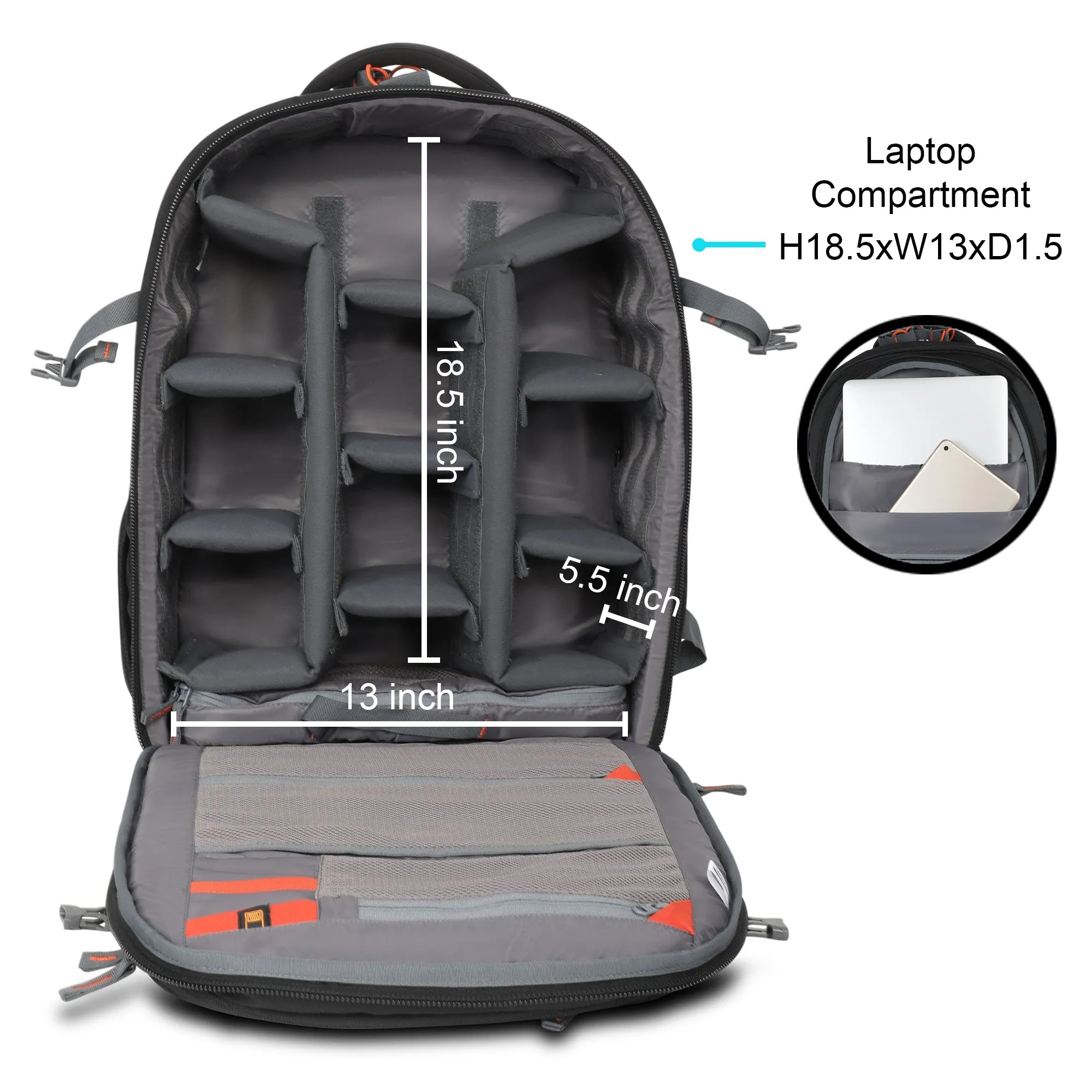 Mobius Trademark DSLR Backpack