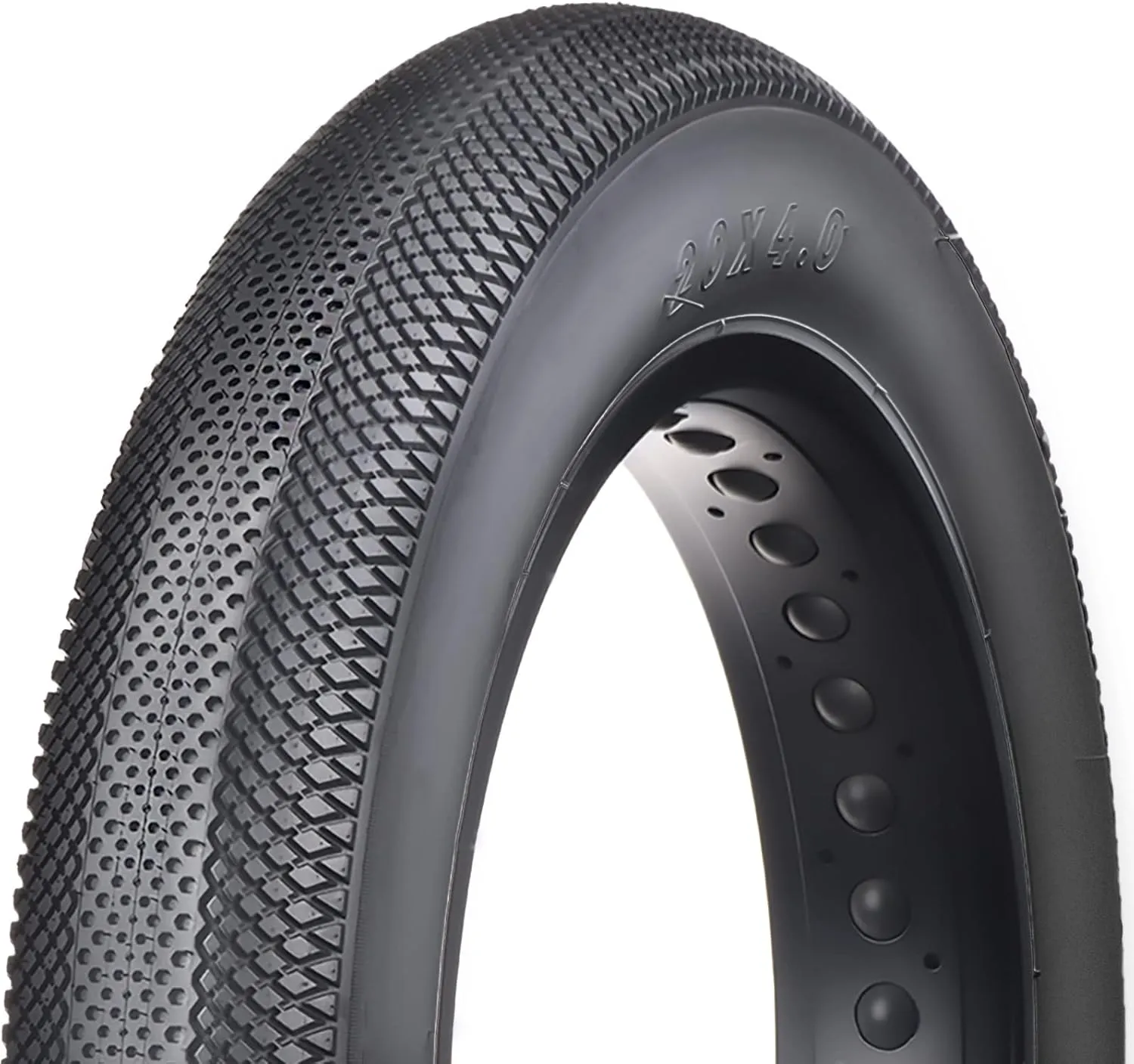 MOHEGIA E-Bike Fat Tire,20/24/26 x 4.0-inch Electric Tricycle Fat Tire,Folding Bead Replacement Tire Compatible with Urban Mountain or Three-Wheeled Bicycle
