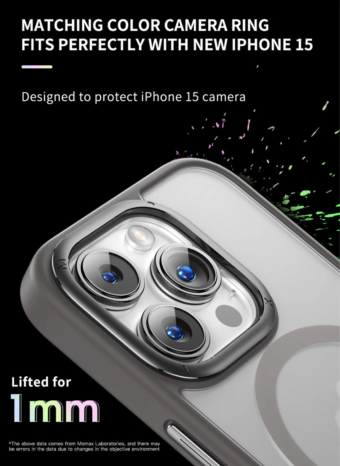 Momax iPhone 15 PRO Case MOXIE (MagSafe)