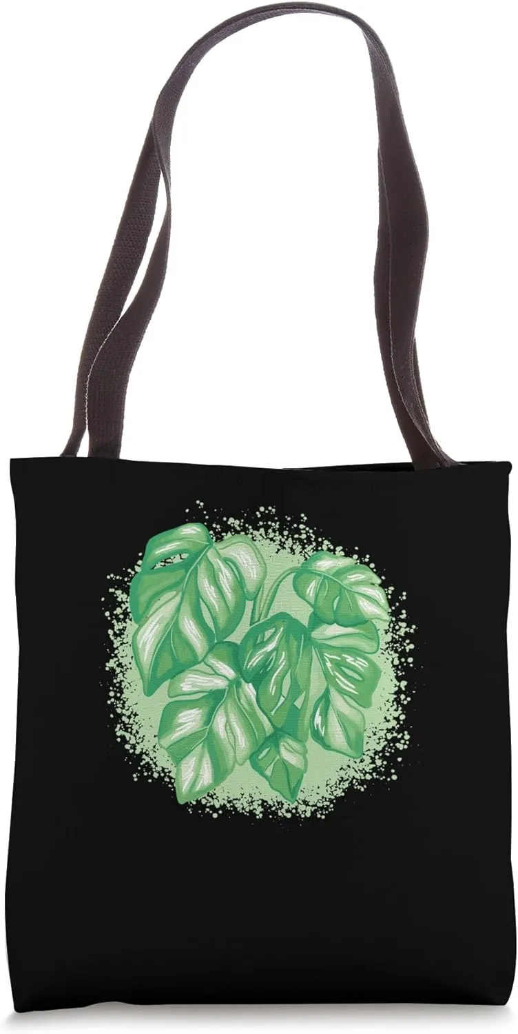 Monstera Plant Horticulture Indoor Garden House Plant Tote Bag