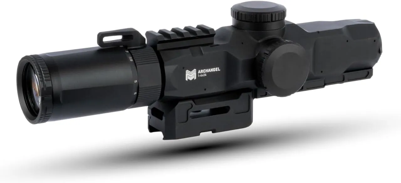 Monstrum Archangel ED 1-6x First Focal Plane FFP LPVO Scope