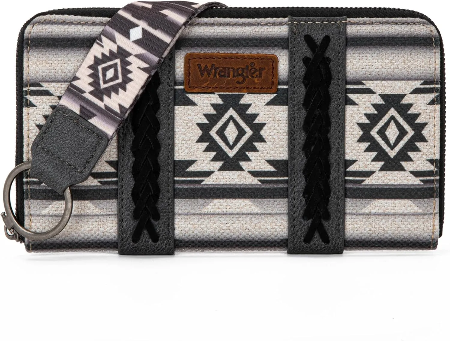 Montana West × Wrangler Wristlet Western Wallet Boho Aztec Credit Card Holder for Women