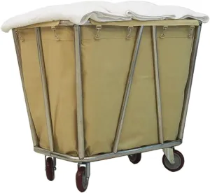 Movable Hand Trucks Storage,Kitchen Movable Trolleys, Rolling Laundry Sorter Cart on Wheels,Wheeled Hotel Trolley Bin with Movable Bag