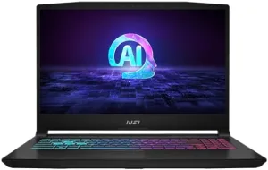 MSI Katana A15 AI B8VF Laptop 2024-15.6" FHD NVIDIA GeForce RTX 4060 - AMD Ryzen 7 8845HS 8 Cores - 16GB DDR5 1TB NVMe SSD - Four-Zone RGB Backlit Keyboard Wi-Fi 6E - Win11 32GB USB - Black