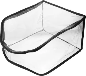 Multi Use Transparent Handbag Cover with Zipper Elegant Storage Holder for Handbags Compact Design for Personal and Commercial Use View Contents Easily Stylish Protection Against