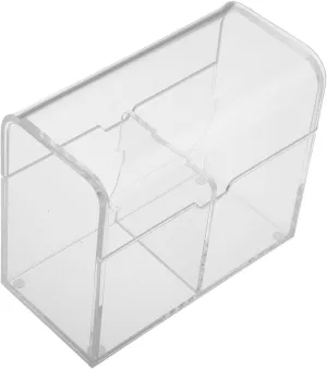 Multifunctional Acrylic Storage Box Boys and Card Holder Flashcard Organizer 12x10x6cm Card Game Case Sports Storage