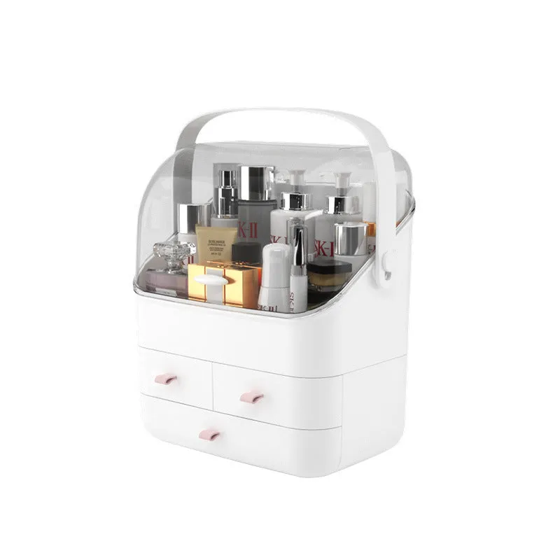 Multifunctional Transparent Makeup Storage Box